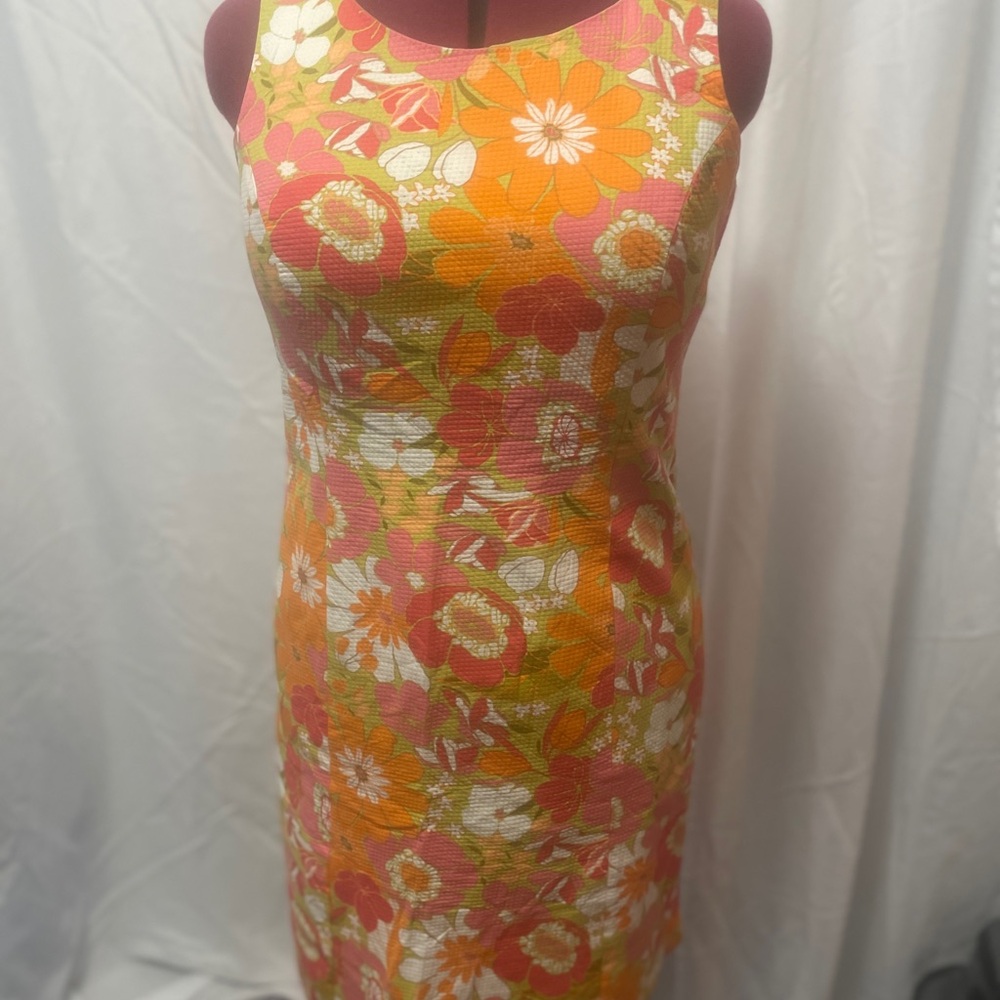 Floral Sleeveless Dress - IZOD